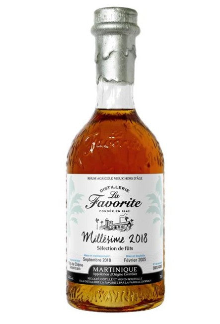 MILLESIME 2018 6 ANS BRUT DE FUT / RHUM / 70 CL / 46°
