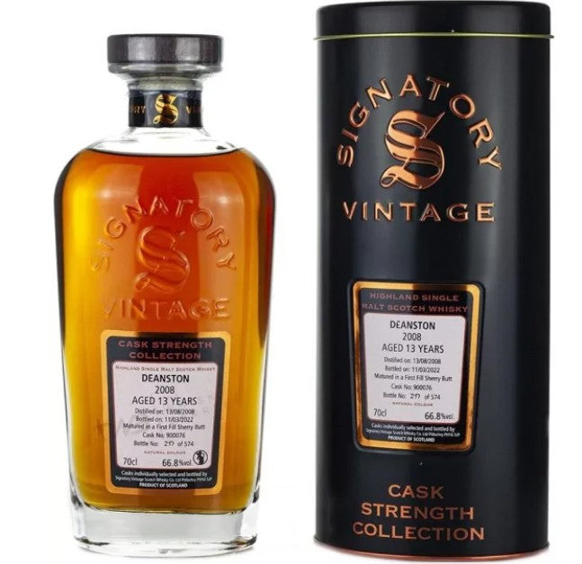 DEANSTON 2008 BDF / WHISKY / 70 CL / 66.8°