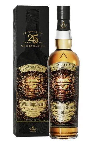 FLAMING HEART 25TH ANNIVERSARY / WHISKY / 70 CL / 48.90°