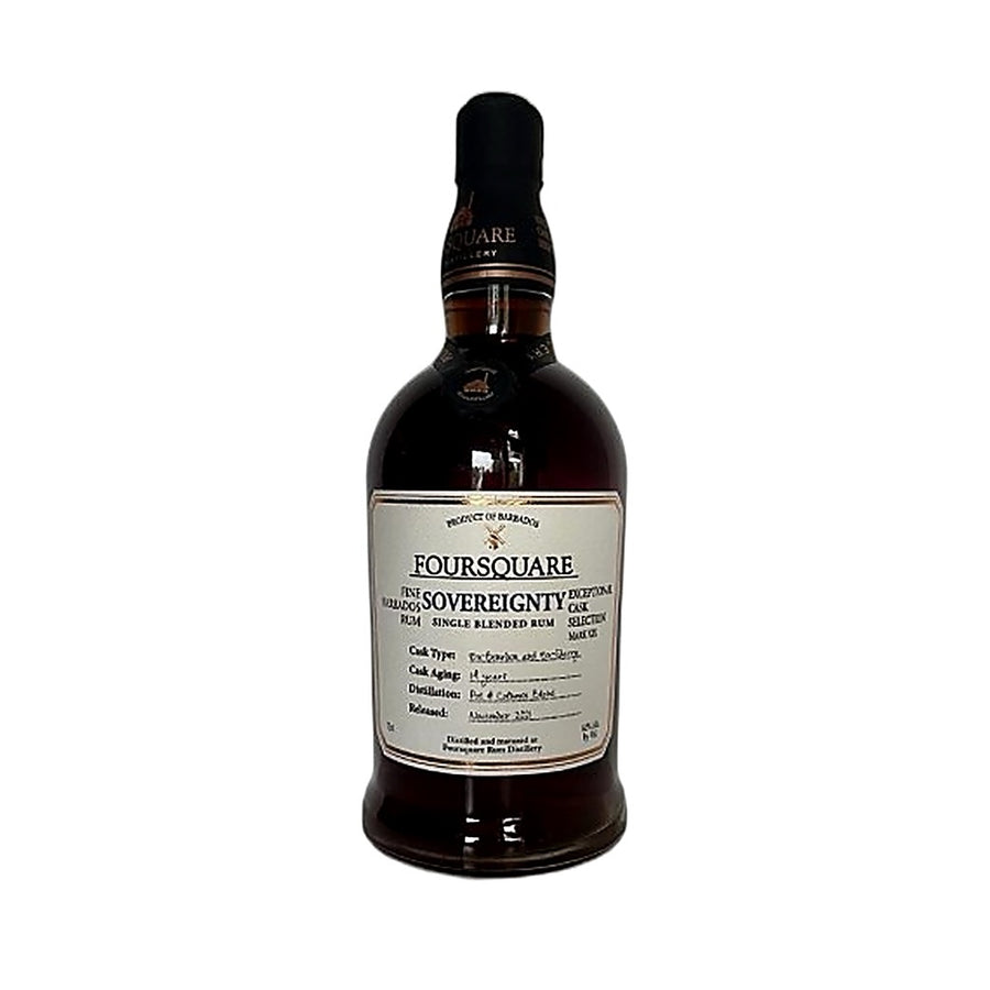 SOVEREIGNTY 14 ANS / RHUM / 70 CL / 62°