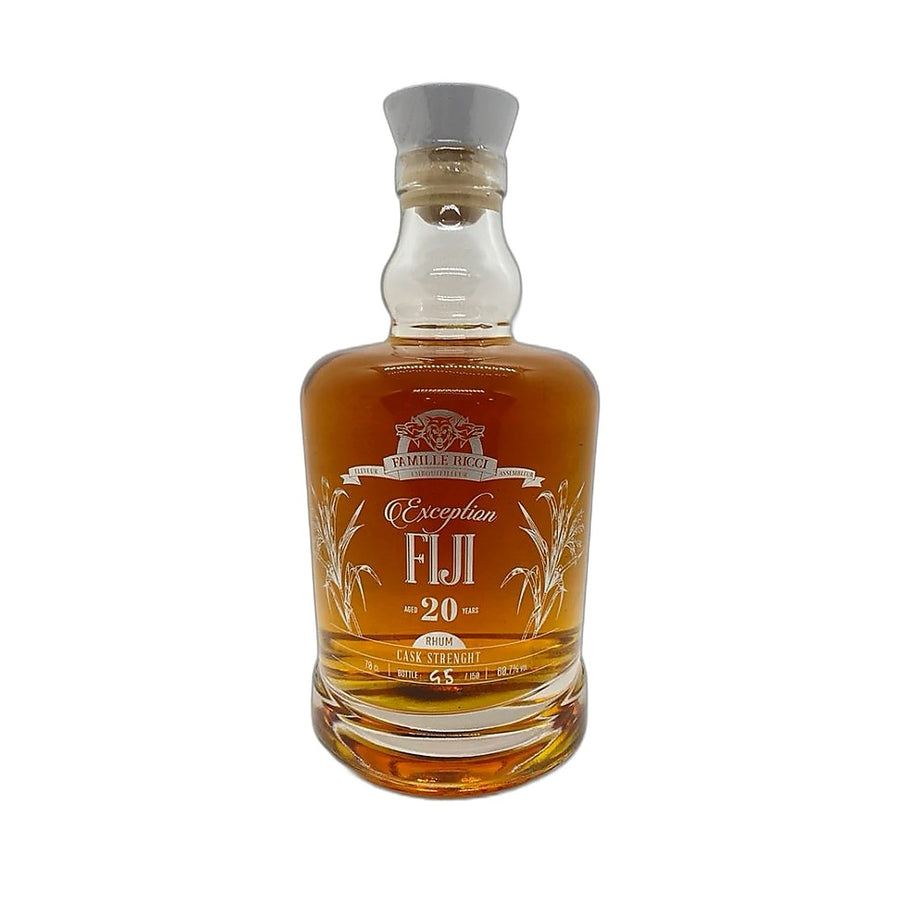 EXCEPTION FIJI 20 ANS / RHUM / 70 CL / 60.10°