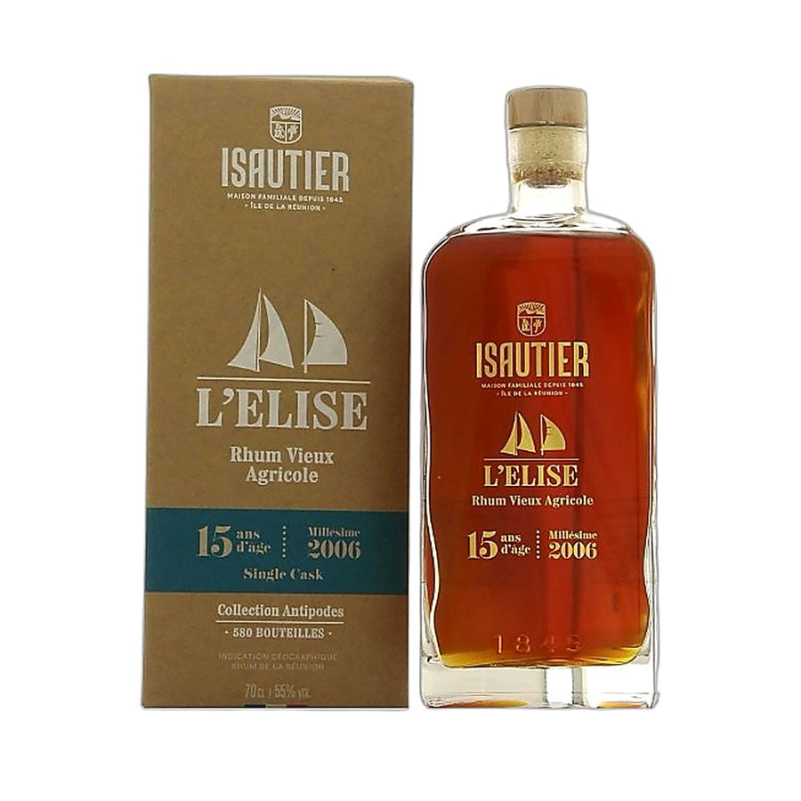2006 L'ELISE VIEUX AGRICOLE / RHUM / 70 CL / 55°