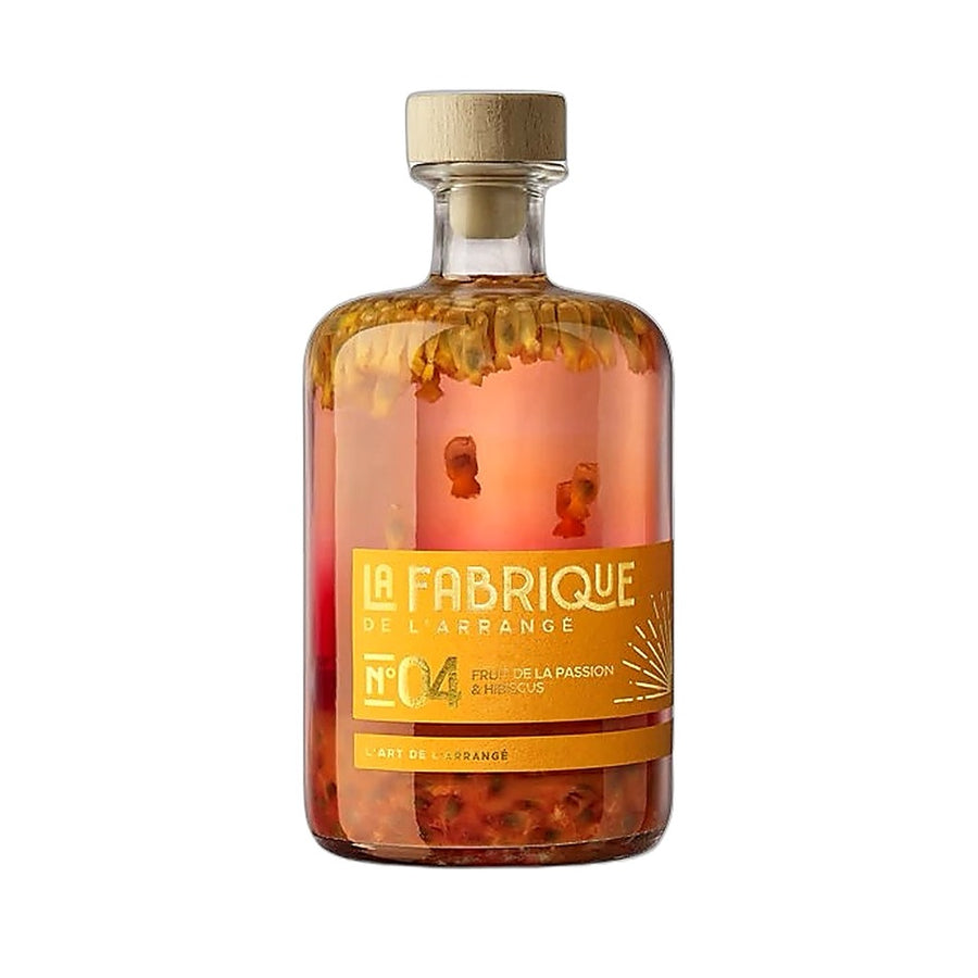 N°4 FRUIT DE LA PASSION - HIBISCUS / RHUM / 70 CL / 32°
