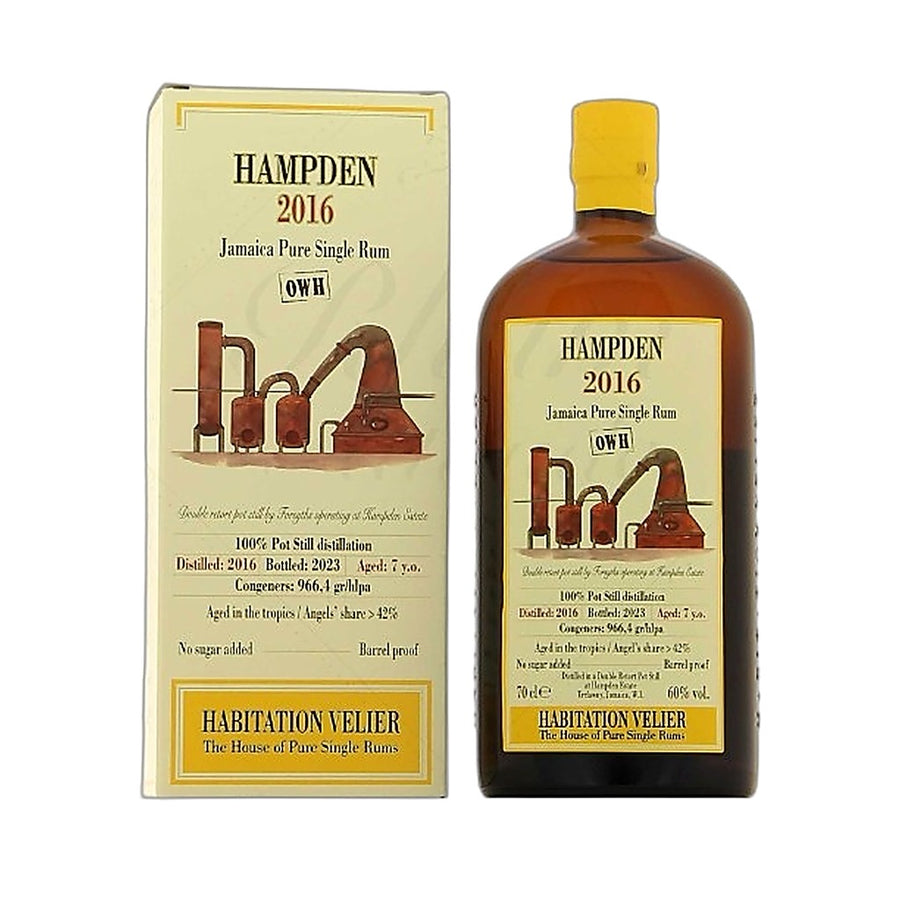 HAMPDEN 7 ANS 2016 OWH / RHUM / 70 CL / 60°