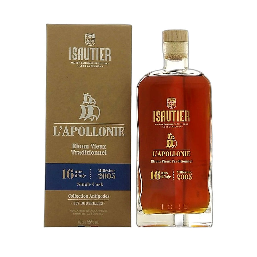 2005 L'APOLLINE VIEUX TRAD. / RHUM / 70 CL / 55°
