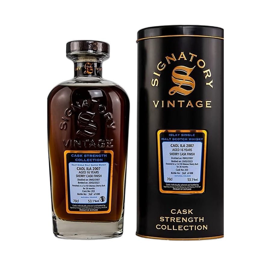 CAOL ILA 2007 OLOROSO SHERRY BUTT BRUT DE FUT / WHISKY / 70 CL / 58.4°