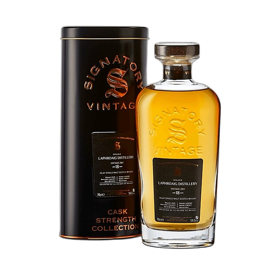 LAPHROAIG 2001 18 ANS / WHISKY / 70 CL / 59.3°
